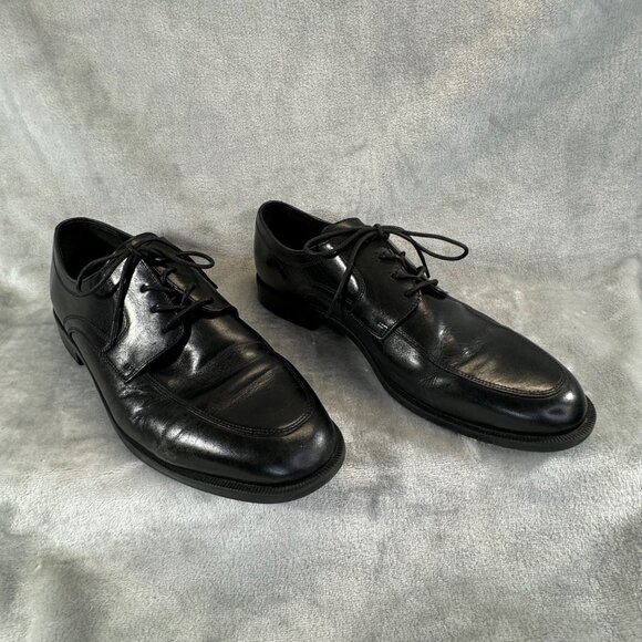 Cole Haan Men's size 11M Lenox Hill black Split Toe Oxford lace up shoes - Picture 1 of 16